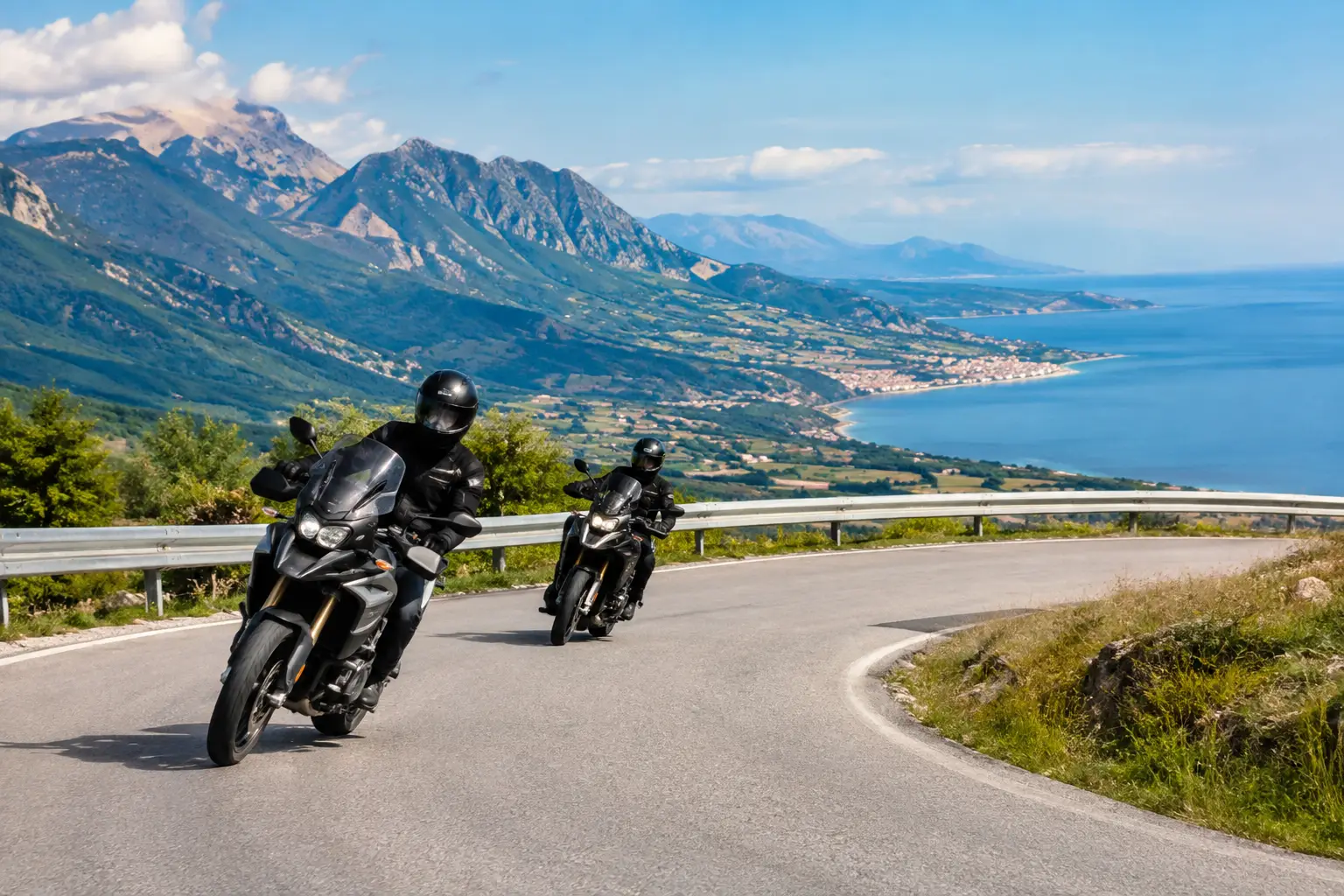 Best Motorcycle Routes in Marche and Abruzzo
